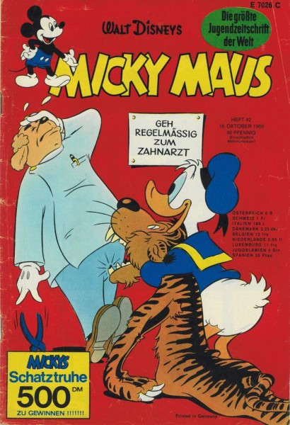 Micky Maus 1969/ 42 (Z1-2), Ehapa