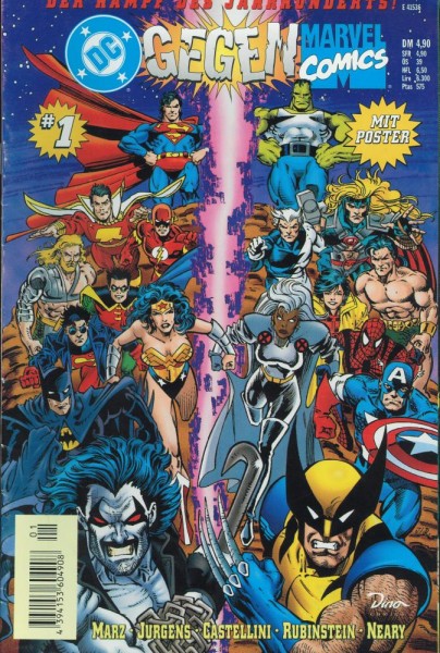 DC gegen Marvel 1-21, 23-32 (Z0), Dino