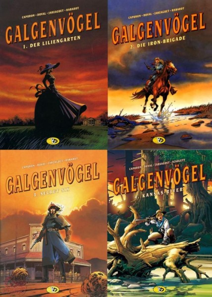 Galgenvögel Bundle Band 1-4, Bunte Dimensionen