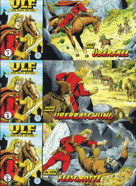Ulf der edle Ritter 7-9, Wildfeuer