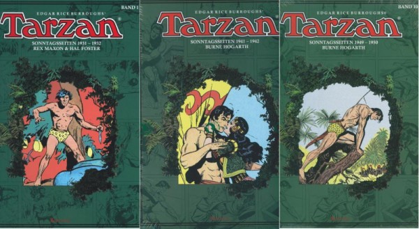 Tarzan Sonntagsseiten 1-10, Bocola