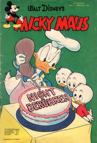Micky Maus 1954/ 2 (Z1-2), Ehapa