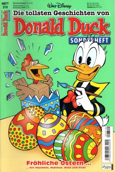 Die tollsten Geschichten von Donald Duck Sonderheft 310 (Z0), Ehapa