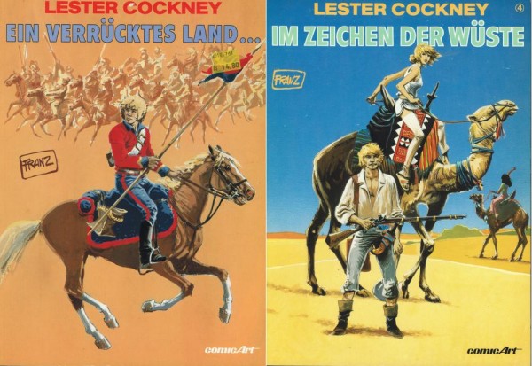 Lester Cockney 1-4 (Z1, 1. Auflage), ComicArt