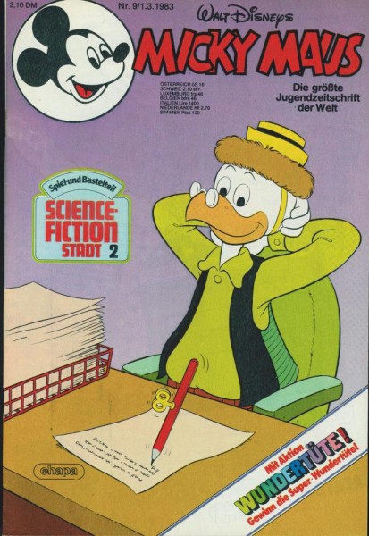 Micky Maus 1983/ 9 (Z1), Ehapa