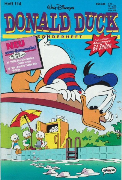Die tollsten Geschichten von Donald Duck Sonderheft 114 (Z1), Ehapa