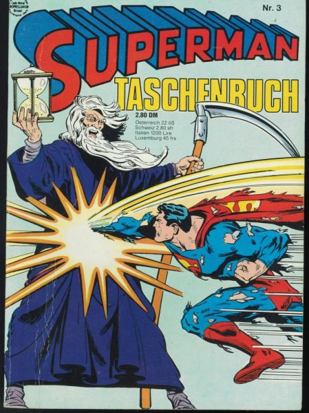 Superman Taschenbuch 3 (Z1-2/2, 2. Auflage), Ehapa