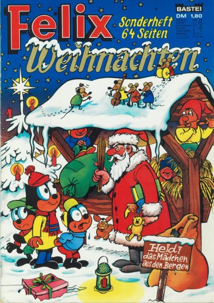 Felix Sonderheft - Weihnachten 1969 (Z1-2), Bastei