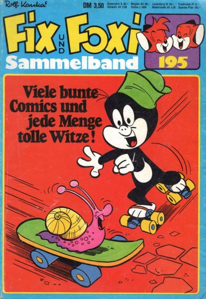 Fix und Foxi Sammelband 195 (Z1-2), Gevacur
