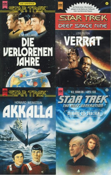 Star Trek Konvolut (18 Tb) (Z1-2), Heyne