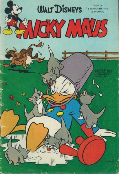 Micky Maus 1962/ 36 (Z2), Ehapa