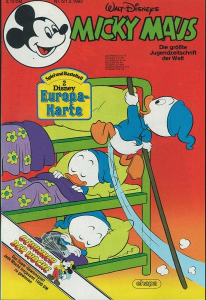 Micky Maus 1983/ 5 (Z0-1/1), Ehapa