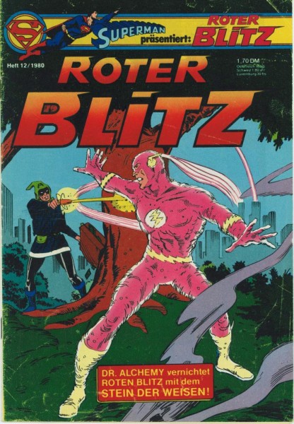 Roter Blitz 1980/ 12 (Z1-2, Sm), Ehapa
