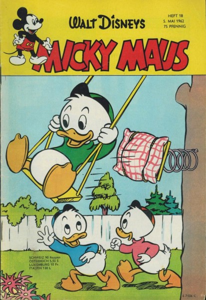 Micky Maus 1962/ 18 (Z1-2), Ehapa