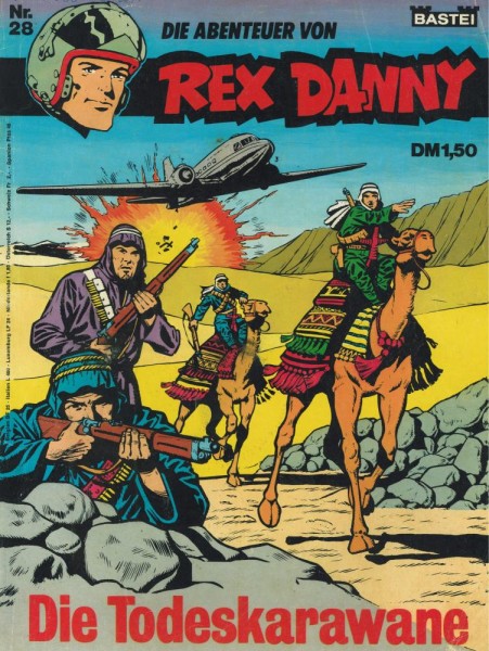 Rex Danny 28 (Z1-2 Sz, 1. Aufl.), Bastei
