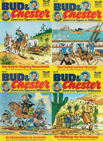 Bud & Chester 1-17 (Z0), Bastei