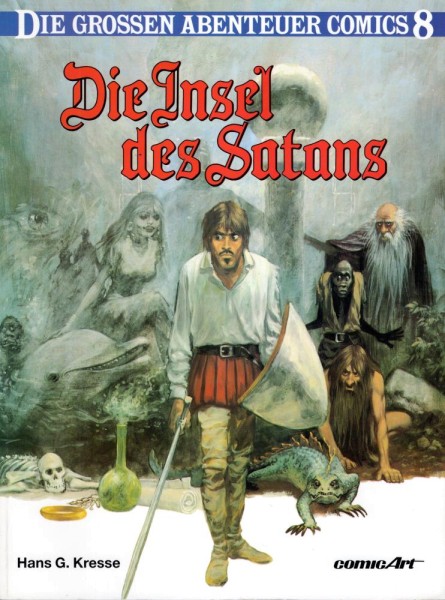 Die großen Abenteuer Comics 8 (Z0, 1. Auflage), Carlsen