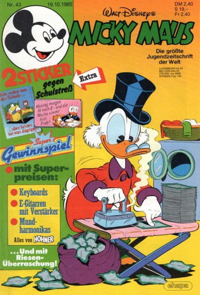 Micky Maus 1985/ 43 (Z0-1), Ehapa