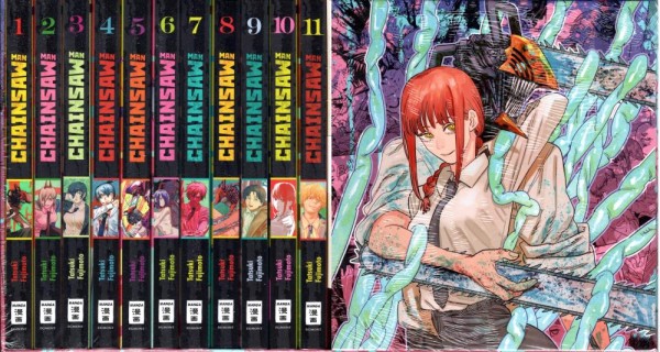 Chainsaw Man Schuber inkl. Band 1 bis 11, Ehapa