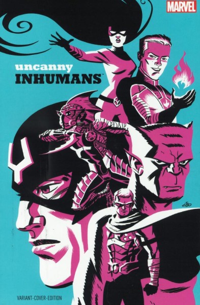 Uncanny Inhumans 1 (Variant-Cover, lim. 333 Expl.), Panini