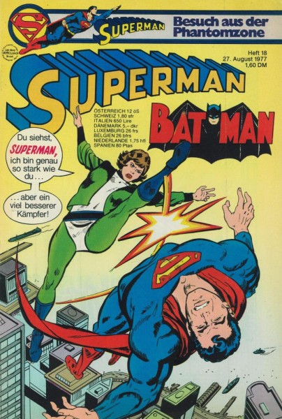 Superman 1977/ 18 (Z1), Ehapa