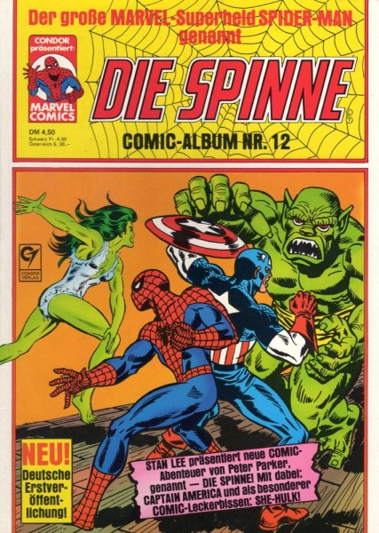 Die Spinne - Comic Album 12 (Z1), Condor