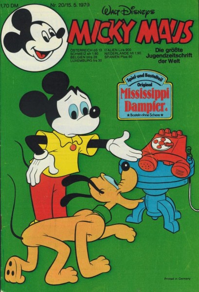 Micky Maus 1979/ 20 (Z1), Ehapa