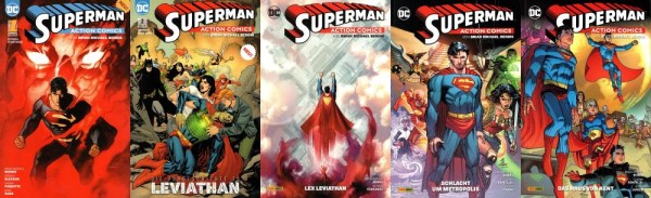 Superman - Action Comics 1-5 (Z0, 1. Auflage), Panini