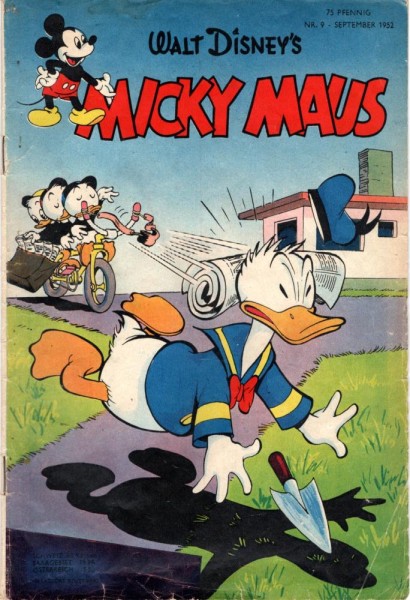 Micky Maus 1952/ 9 (Z2), Ehapa