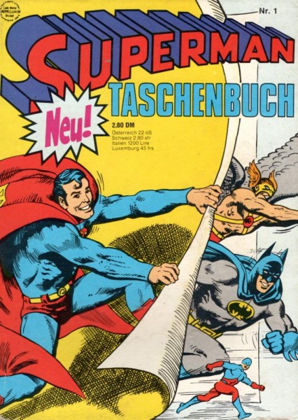 Superman Taschenbuch 1 (Z1-2/2), Ehapa
