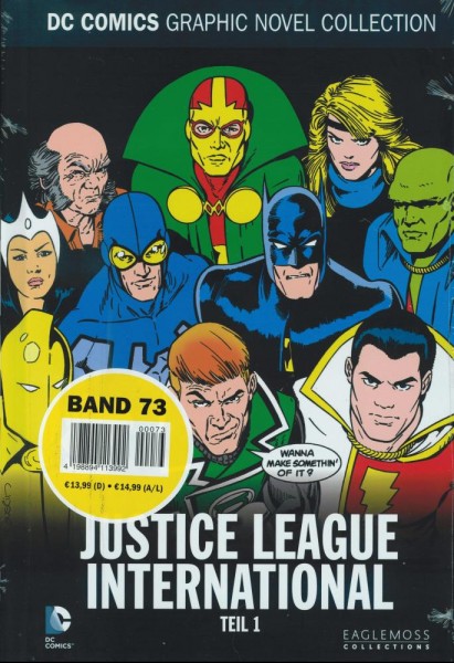 DC Comic Graphic Novel Collection 73 - Justice League International, Eaglemoss
