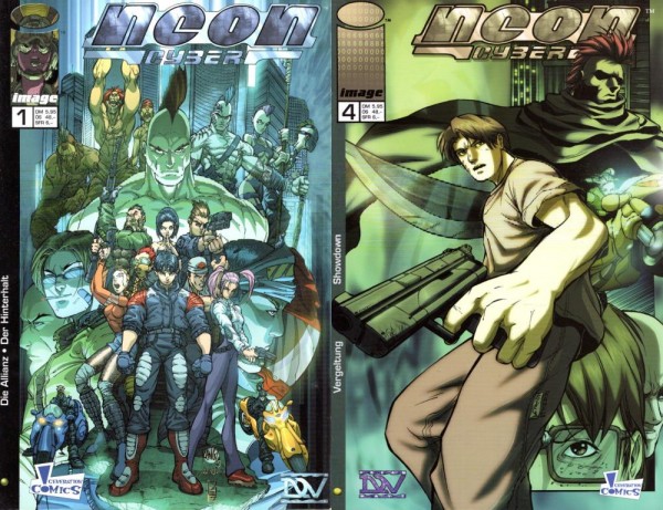 Neon Cyber 1-4, Generation Comics
