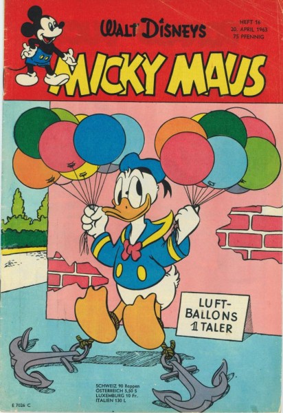 Micky Maus 1963/ 16 (Z1-2), Ehapa