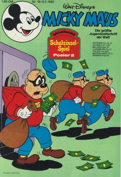 Micky Maus 1980/ 19 (Z0-1), Ehapa