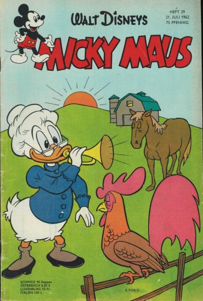 Micky Maus 1962/ 29 (Z2), Ehapa