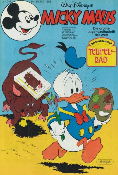 Micky Maus 1982/ 30 (Z0-1), Ehapa