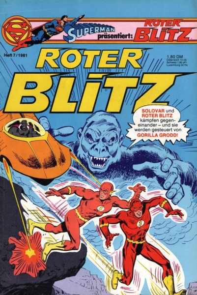 Roter Blitz 1981/ 7 (Z1), Ehapa