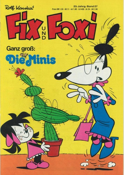 Fix und Foxi 23. Jg. 27 (Z1-2), Pabel