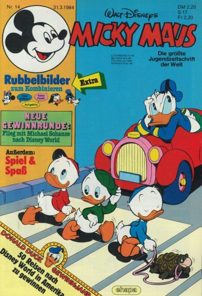Micky Maus 1984/ 14 (Z0-1/1), Ehapa
