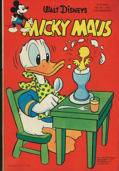 Micky Maus 1956/ 18 (Z1-), Ehapa