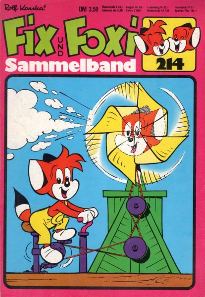 Fix und Foxi Sammelband 214 (Z1-), Gevacur