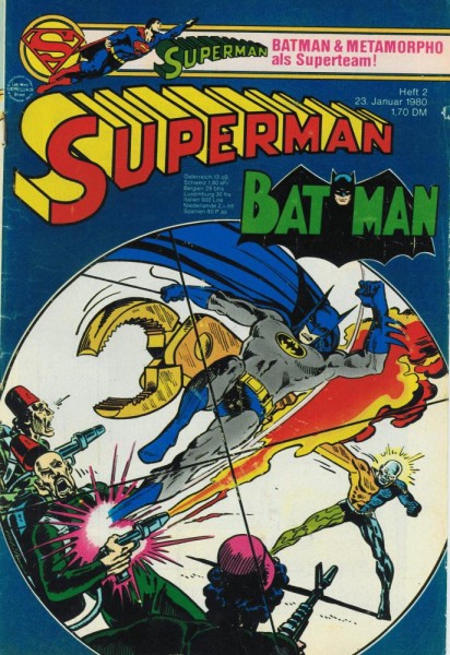 Superman 1980/ 2 (Z2, Sm), Ehapa