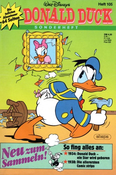 Die tollsten Geschichten von Donald Duck Sonderheft 105 (Z1), Ehapa