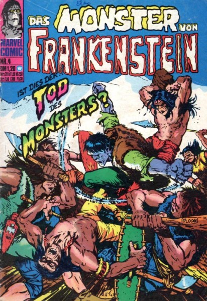 Das Monster von Frankenstein 4 (Z1-2/2, Sz), Williams