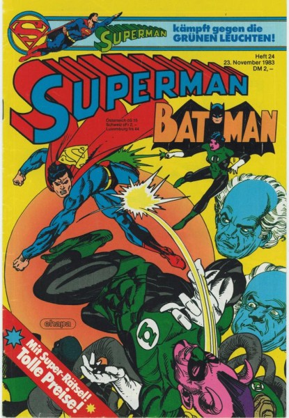 Superman 1983/ 24 (Z1), Ehapa
