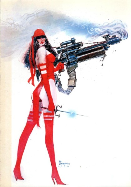 Elektra Assassin (Z0-1, 1. Aufl.), Modern Graphics