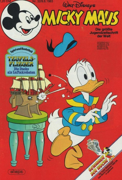 Micky Maus 1983/ 32 (Z0-1/1), Ehapa