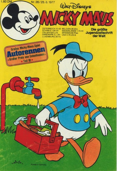 Micky Maus 1977 26 (Z1-2), Ehapa