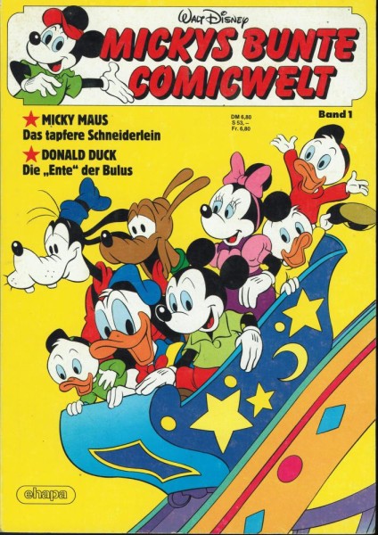 Mickys bunte Comicwelt 1 (Z1), Ehapa