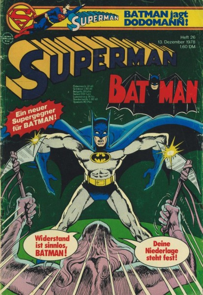 Superman 1978/ 26 (Z1-2/2), Ehapa
